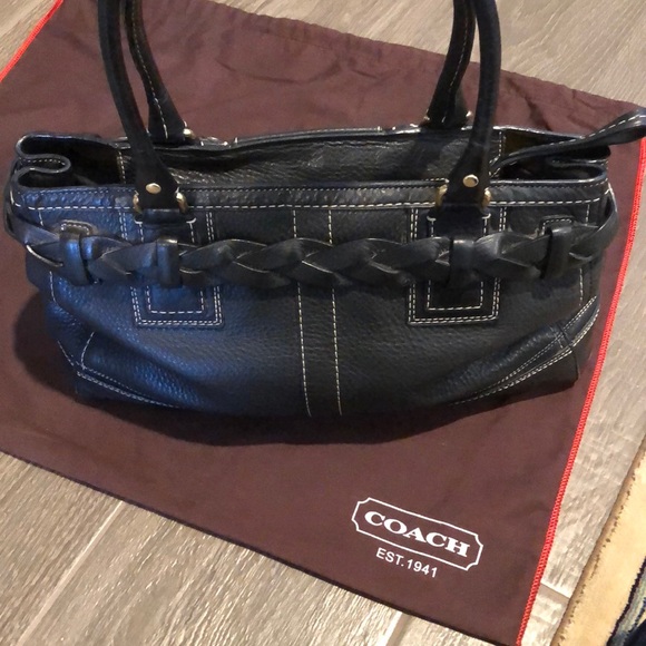 Coach leather satchel - Picture 2 of 8